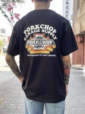 画像6: PORKCHOP GARAGE SUPPLY  3D B&S TEE (BLACK) (6)