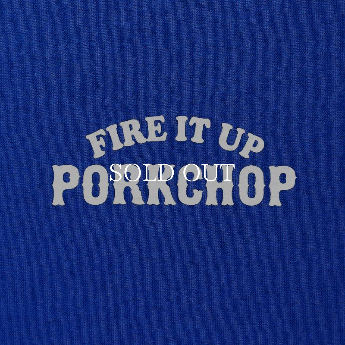 画像3: PORKCHOP GARAGE SUPPLY  3D B&S TEE (BLUE) (3)