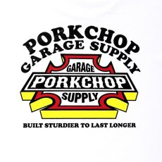 画像4: PORKCHOP GARAGE SUPPLY  3D B&S TEE (WHITE) (4)