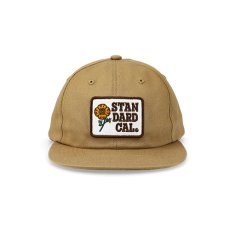 画像2: STANDARD CALIFORNIA  SD Poppy Logo Patch Twill Cap (Beige) (2)