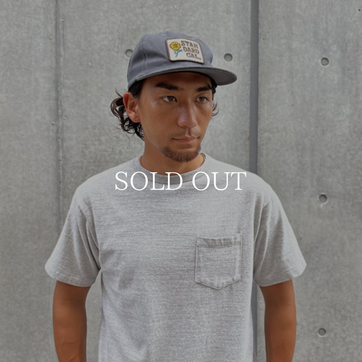 画像2: STANDARD CALIFORNIA  SD Poppy Logo Patch Twill Cap (Black) (2)