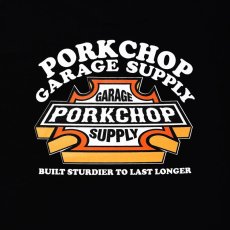 画像4: PORKCHOP GARAGE SUPPLY  3D B&S TEE (BLACK) (4)