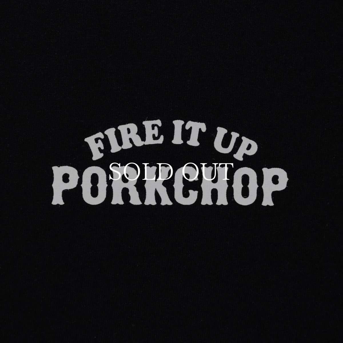 画像3: PORKCHOP GARAGE SUPPLY  3D B&S TEE (BLACK) (3)