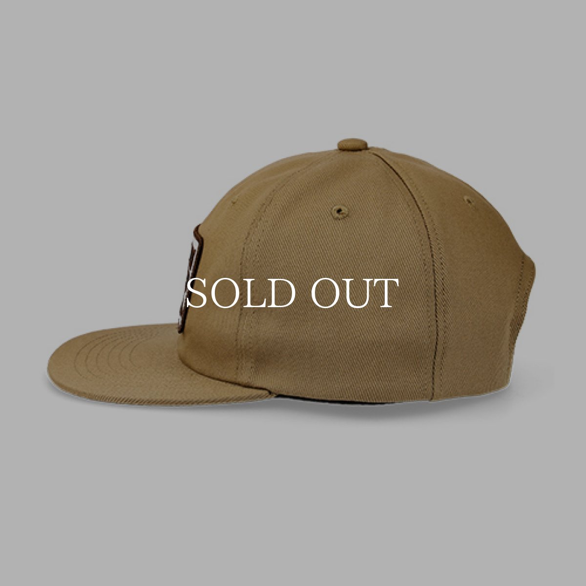 画像3: STANDARD CALIFORNIA  SD Poppy Logo Patch Twill Cap (Beige) (3)