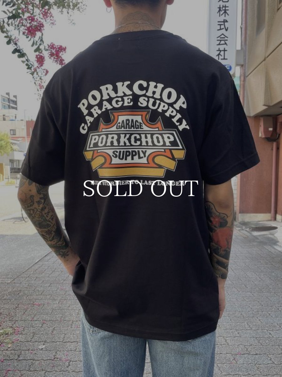 画像6: PORKCHOP GARAGE SUPPLY  3D B&S TEE (BLUE) (6)