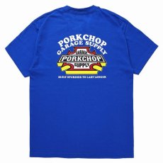 画像2: PORKCHOP GARAGE SUPPLY  3D B&S TEE (BLUE) (2)