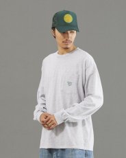 画像8: Liberaiders  POCKET LOGO L/S TEE (GRAY) (8)