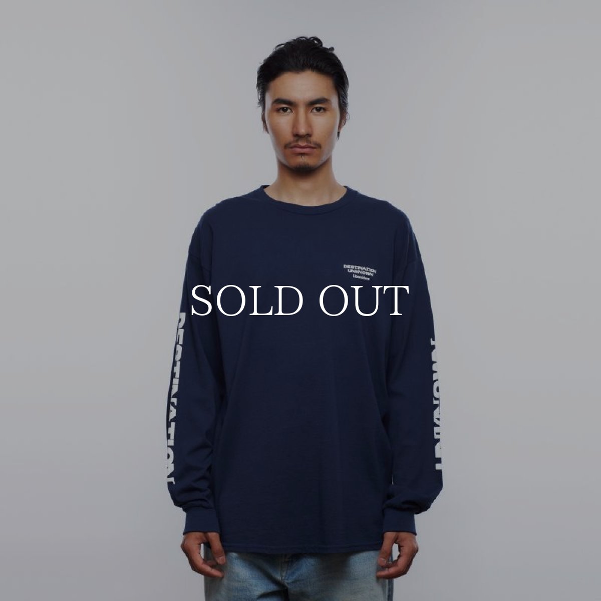 画像3: Liberaiders  PROPAGANDA L/S TEE (NAVY) (3)