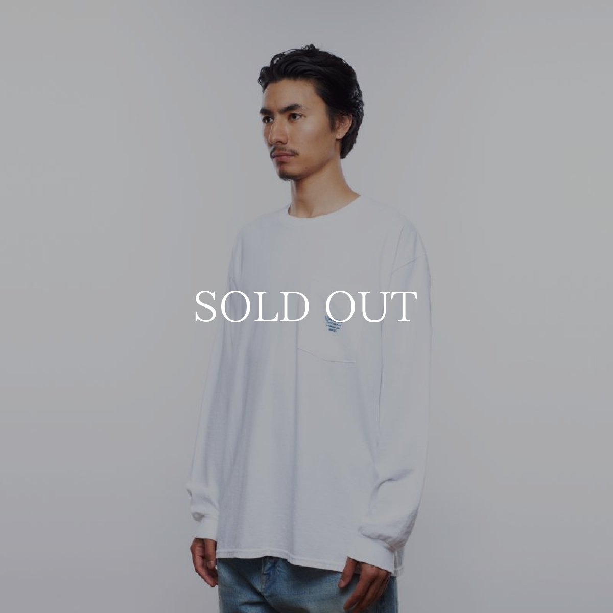 画像6: Liberaiders  POCKET LOGO L/S TEE (WHITE) (6)
