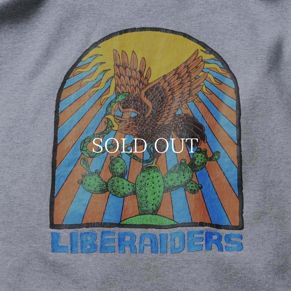 画像5: Liberaiders  LA TIERRA DEL SOL HOODIE (GRAY) (5)
