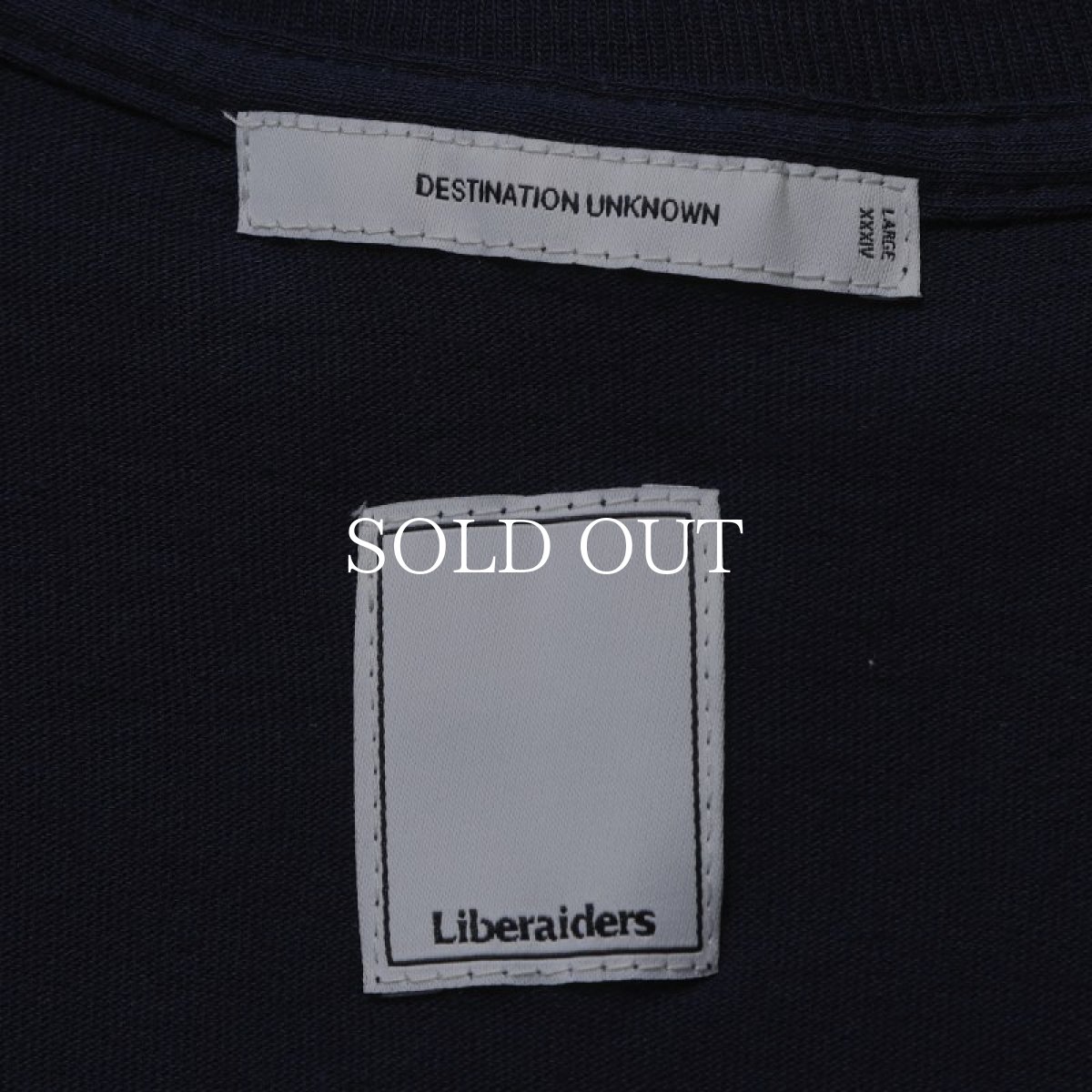 画像9: Liberaiders  PROPAGANDA L/S TEE (NAVY) (9)