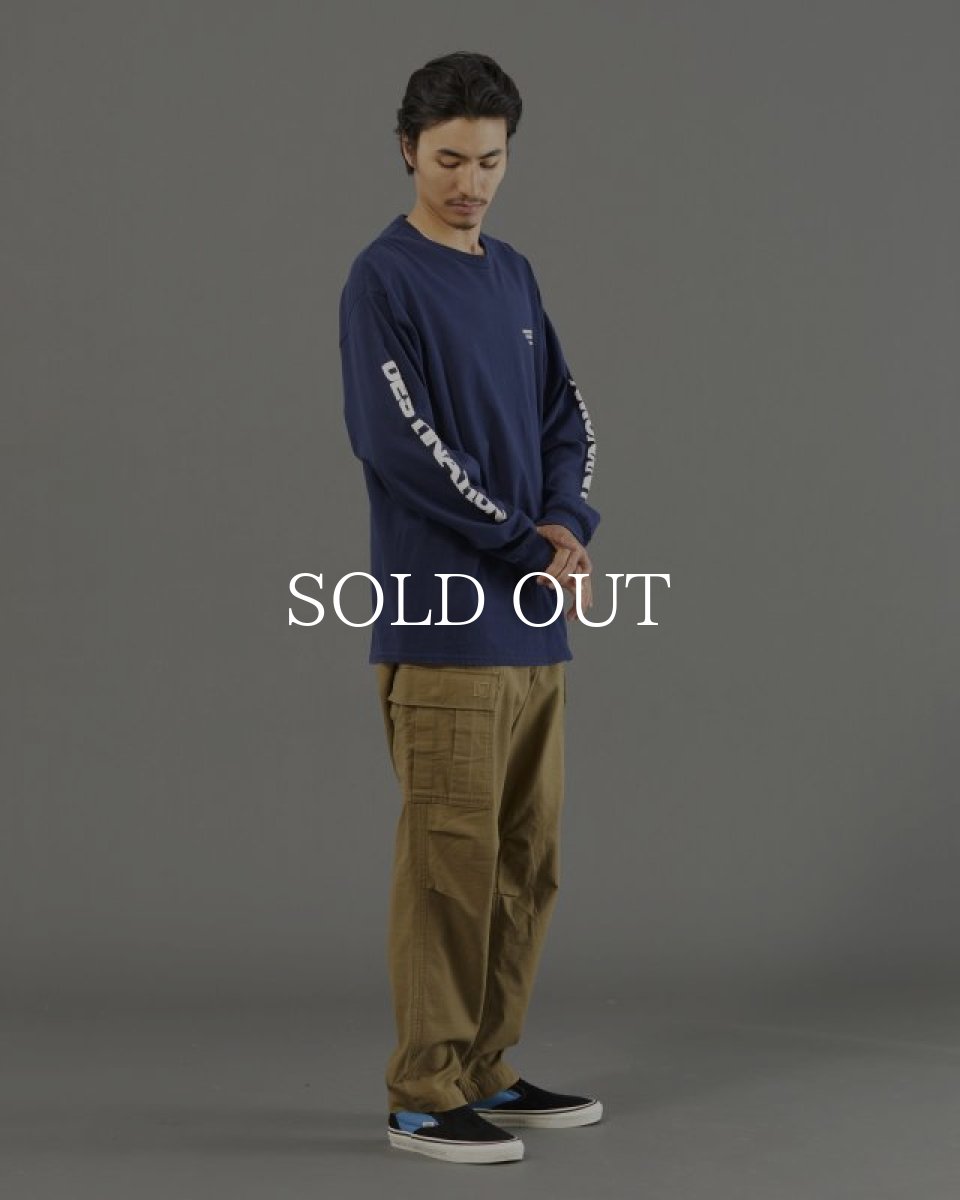 画像11: Liberaiders  PROPAGANDA L/S TEE (NAVY) (11)