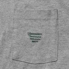 画像3: Liberaiders  POCKET LOGO L/S TEE (GRAY) (3)