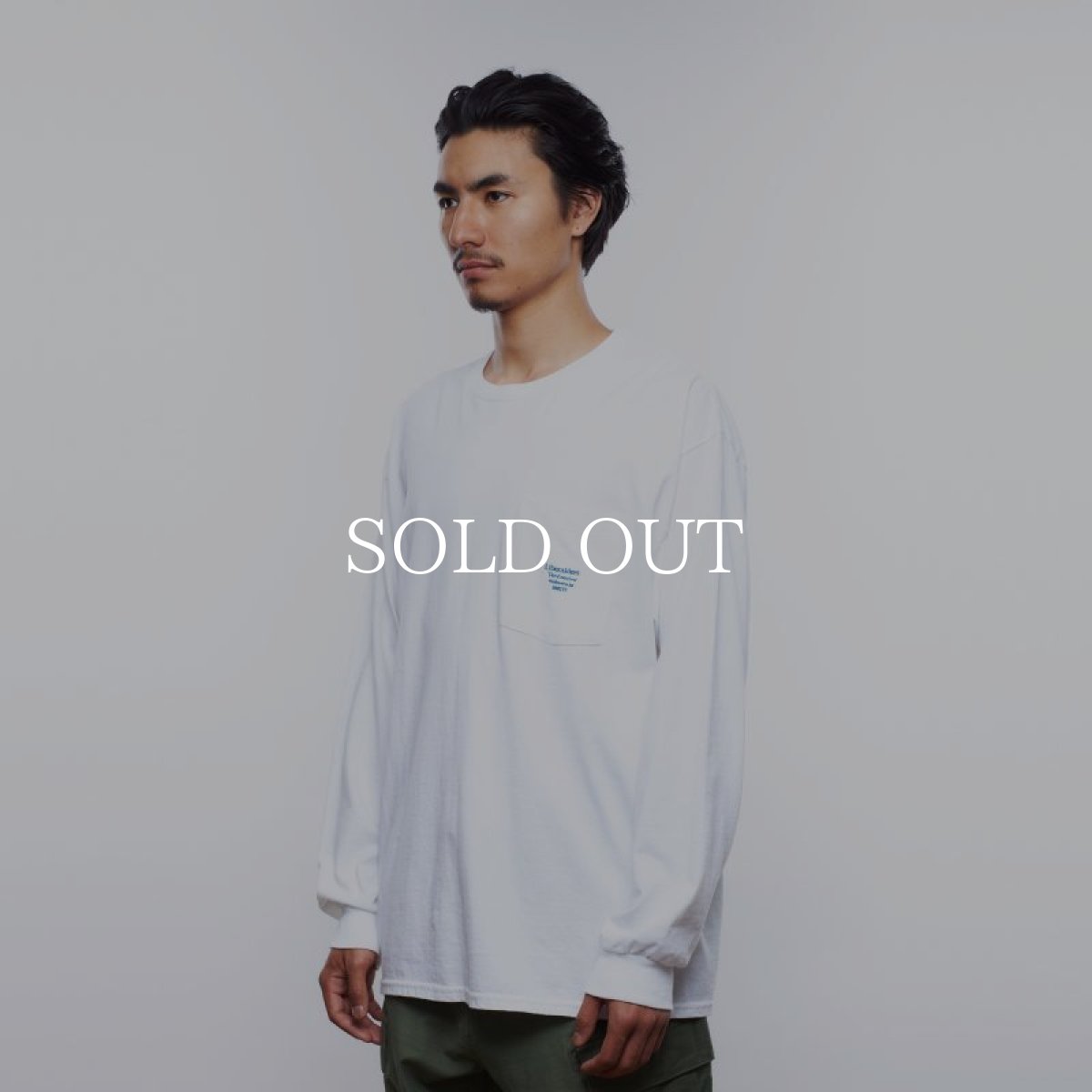 画像4: Liberaiders  POCKET LOGO L/S TEE (WHITE) (4)