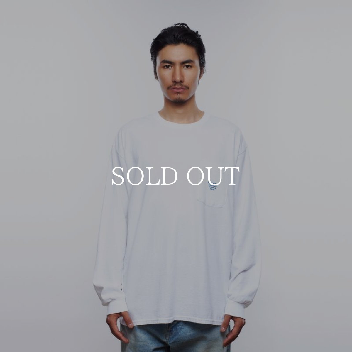 画像5: Liberaiders  POCKET LOGO L/S TEE (WHITE) (5)