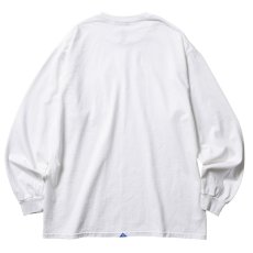 画像2: Liberaiders  POCKET LOGO L/S TEE (WHITE) (2)