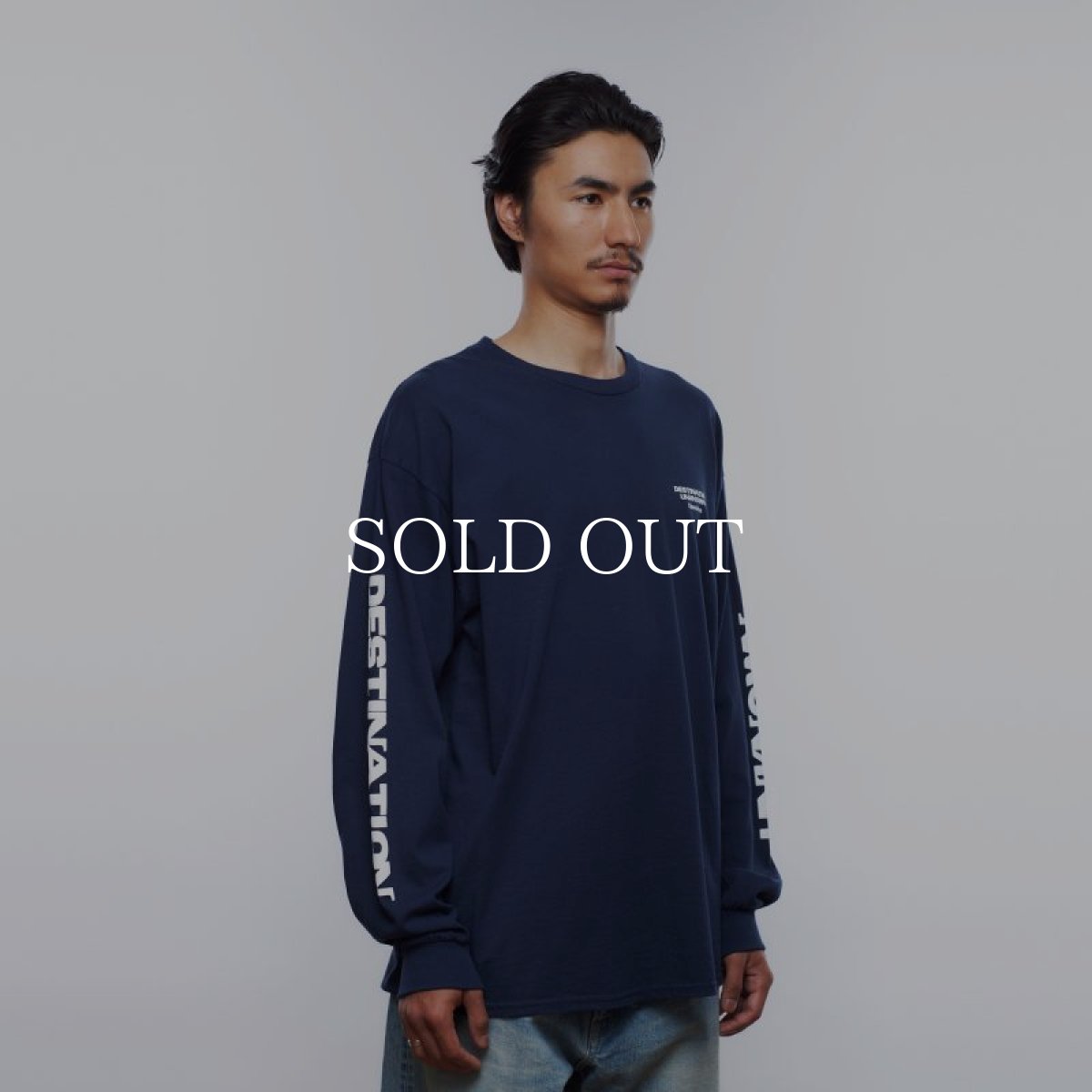 画像5: Liberaiders  PROPAGANDA L/S TEE (NAVY) (5)