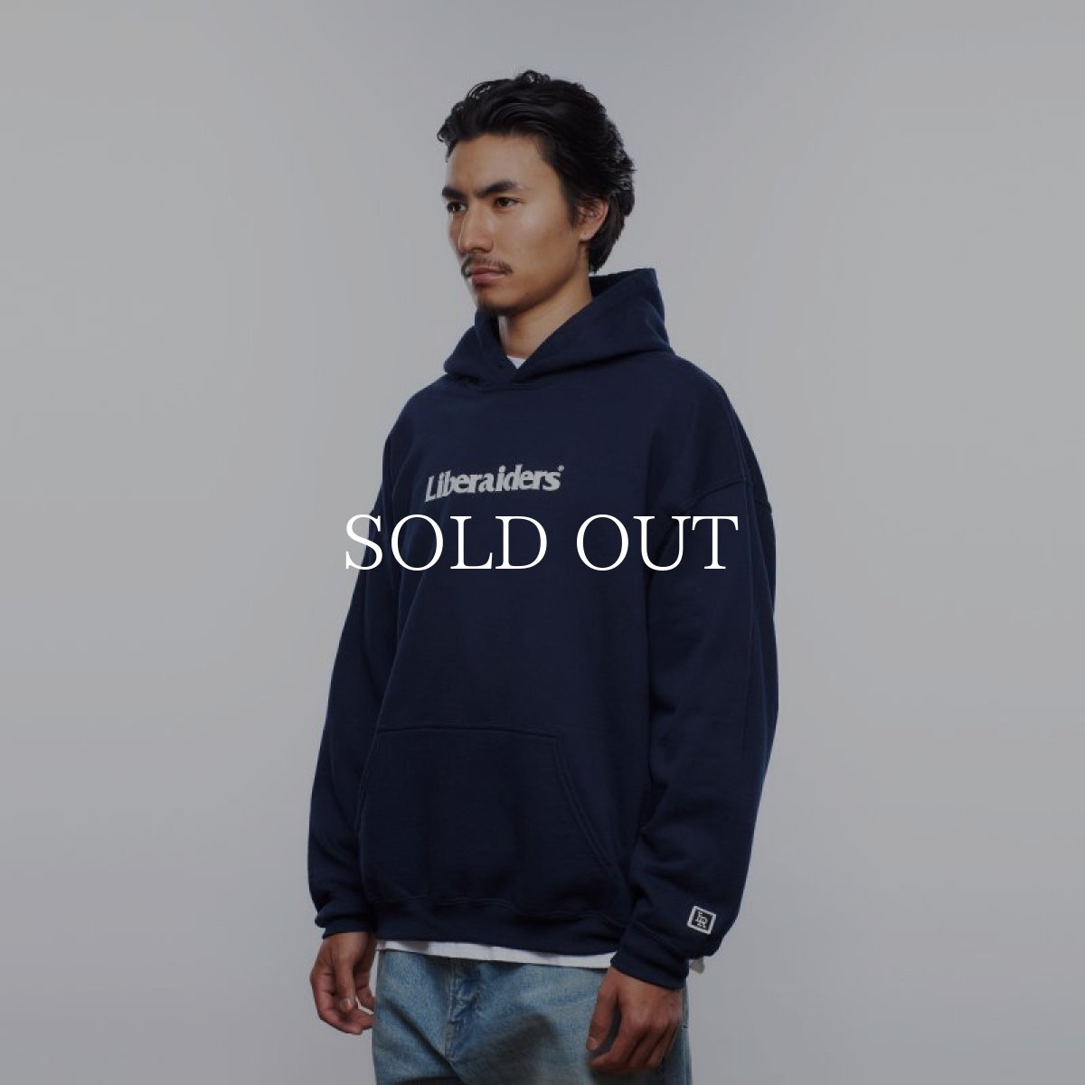 画像4: Liberaiders  OG LOGO HOODIE (NAVY) (4)