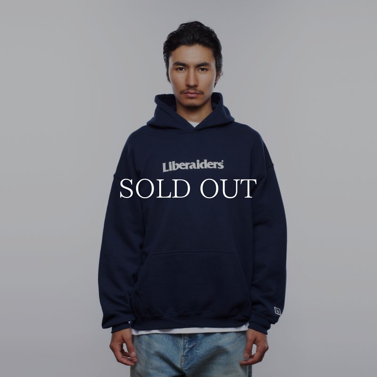 画像3: Liberaiders  OG LOGO HOODIE (NAVY) (3)