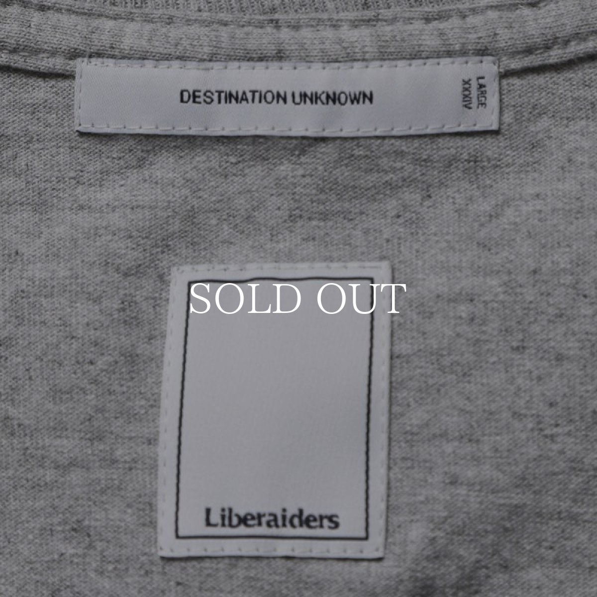 画像5: Liberaiders  POCKET LOGO L/S TEE (GRAY) (5)
