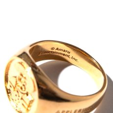 画像9: APPLEBUM  Logo Ring (Gold) (9)