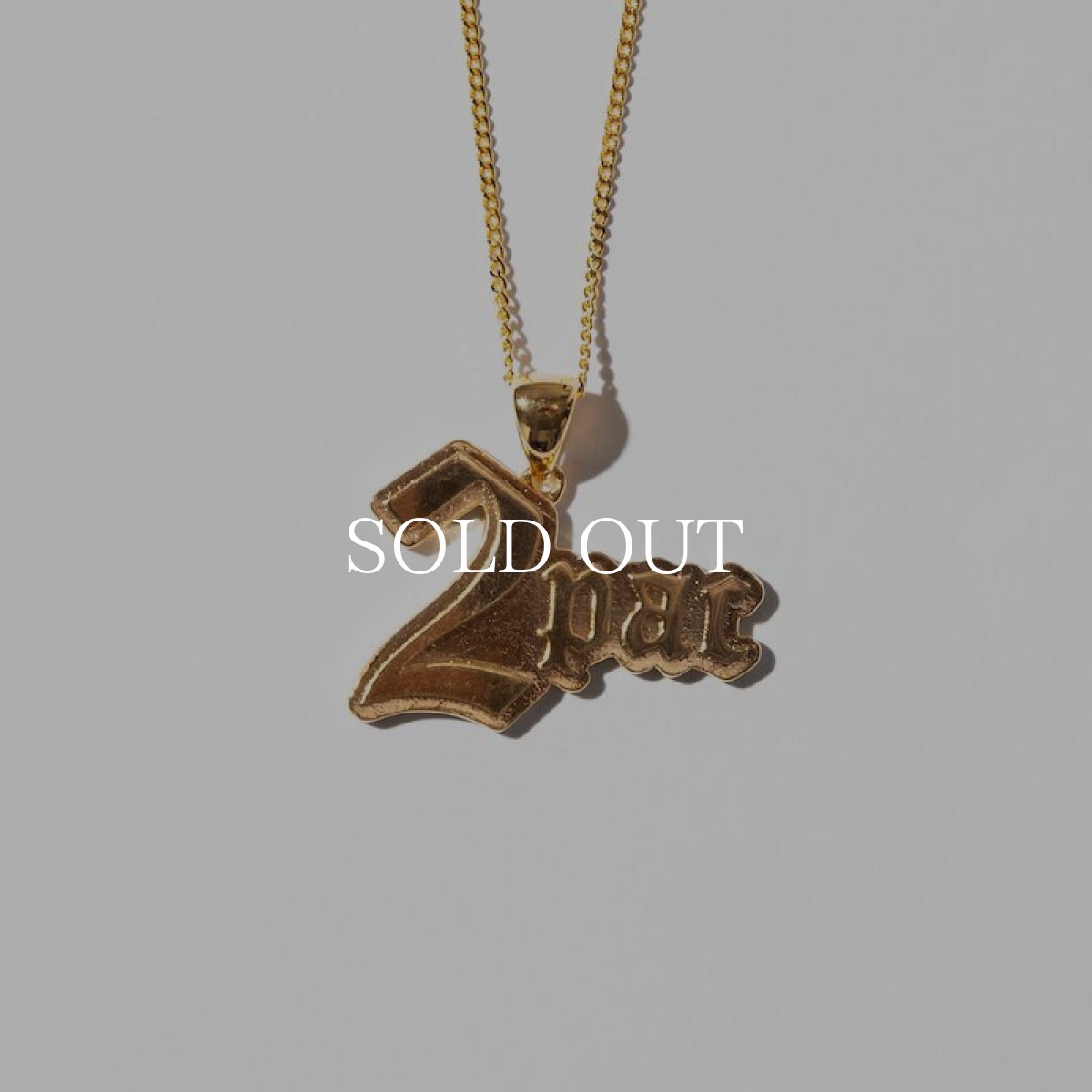 画像6: APPLEBUM  Logo Necklace (Gold) (6)