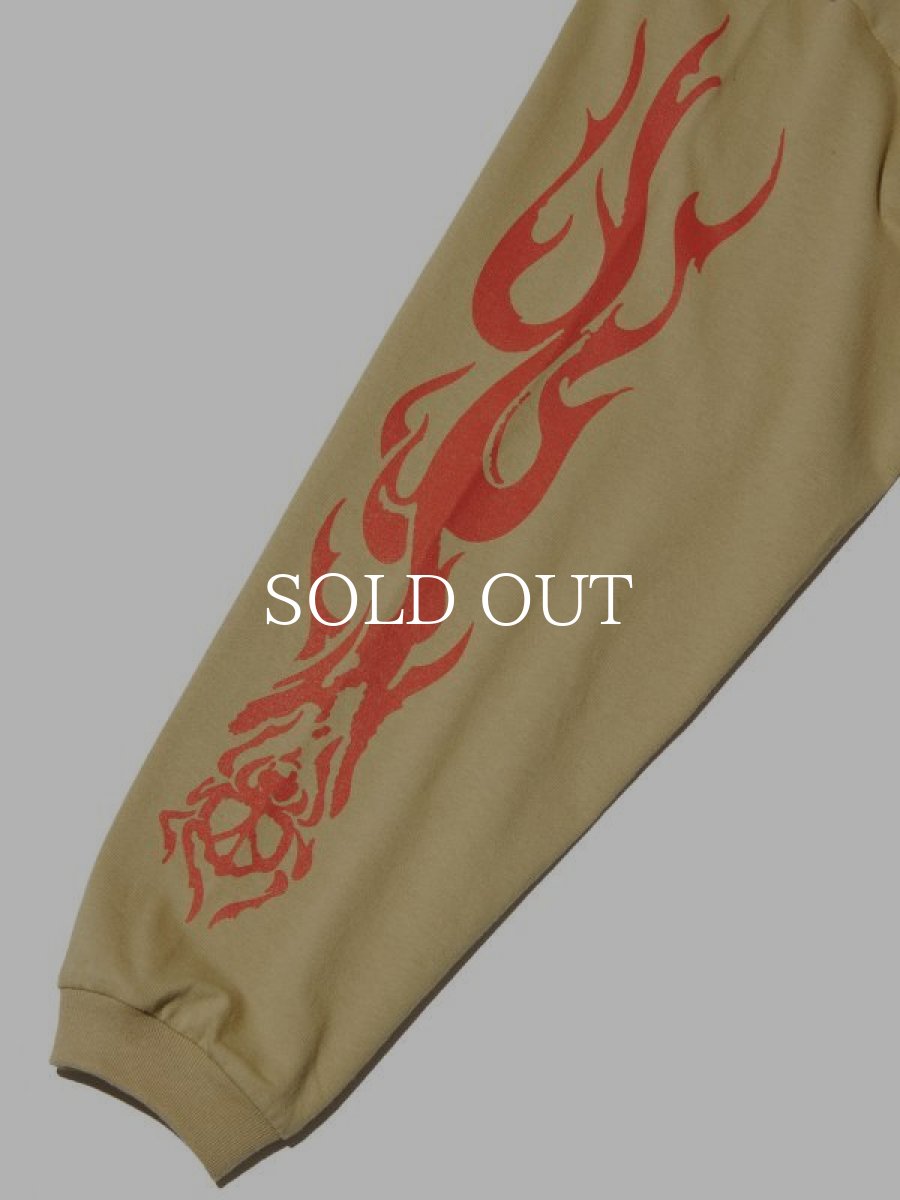 画像4: RADIALL  LO-N-SLO - CREW NECK T-SHIRT L/S (Khaki) (4)