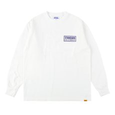 画像2: STANDARD CALIFORNIA  SD Heavyweight Box Logo Long Sleeve T (White) (2)