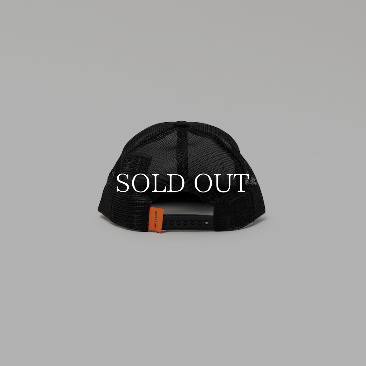 画像7: APPLEBUM  "Fire Logo" Mesh Cap (Black) (7)
