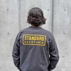 画像3: STANDARD CALIFORNIA  SD Heavyweight Box Logo Long Sleeve T (Black) (3)