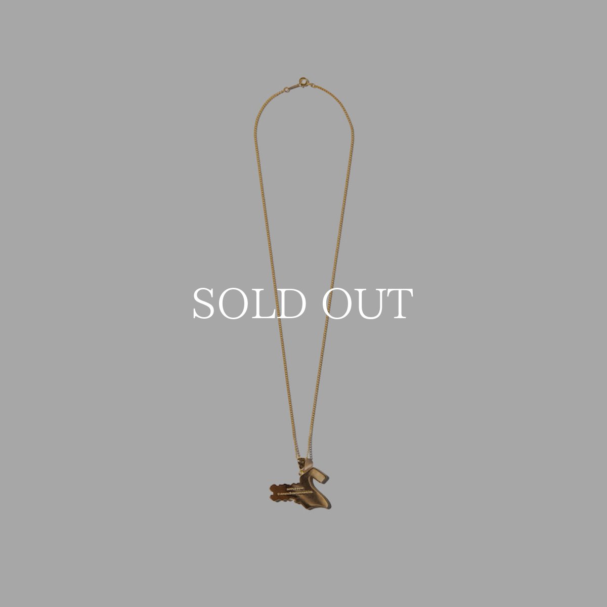 画像5: APPLEBUM  Logo Necklace (Gold) (5)