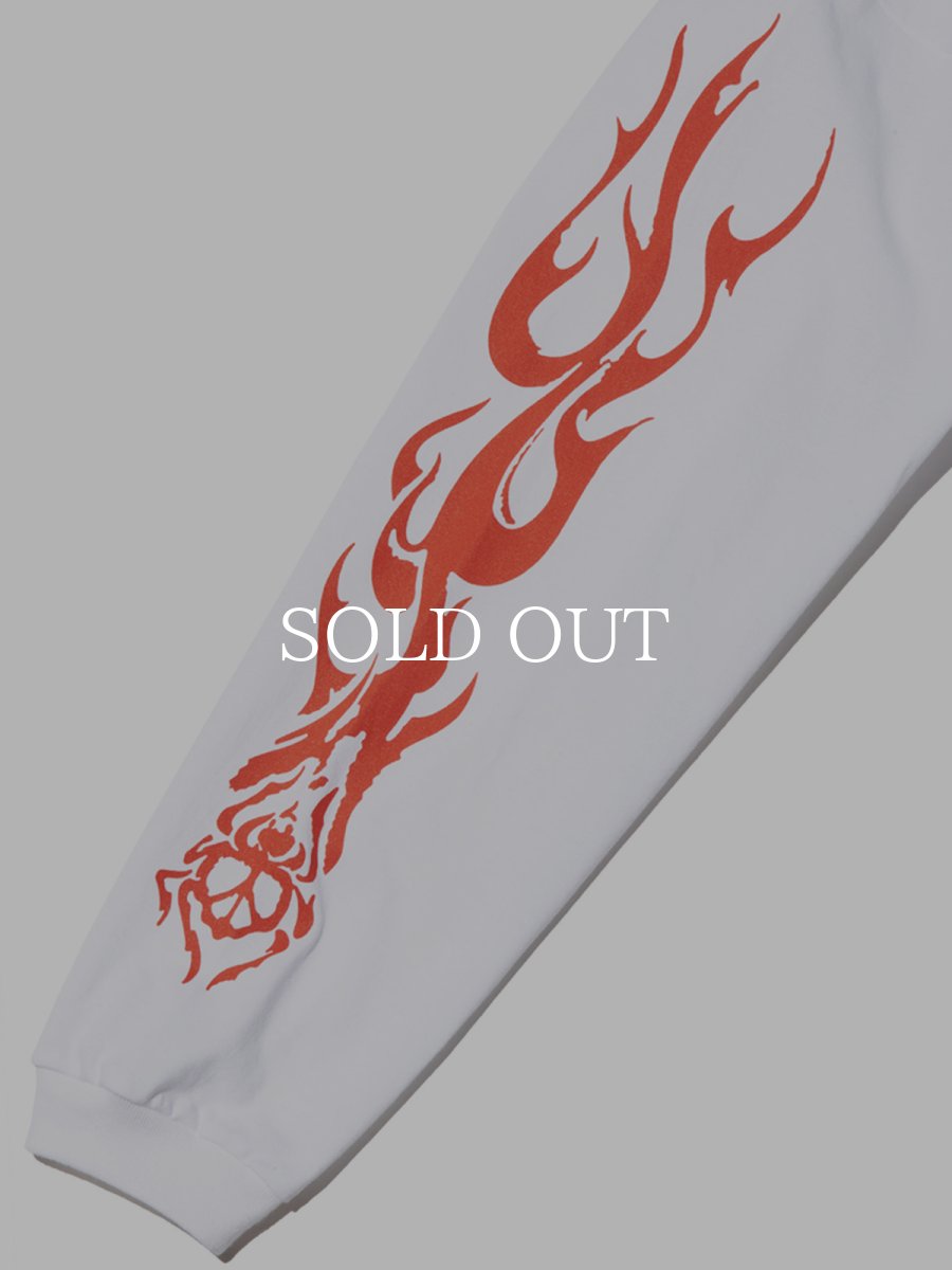 画像4: RADIALL  LO-N-SLO - CREW NECK T-SHIRT L/S (White) (4)