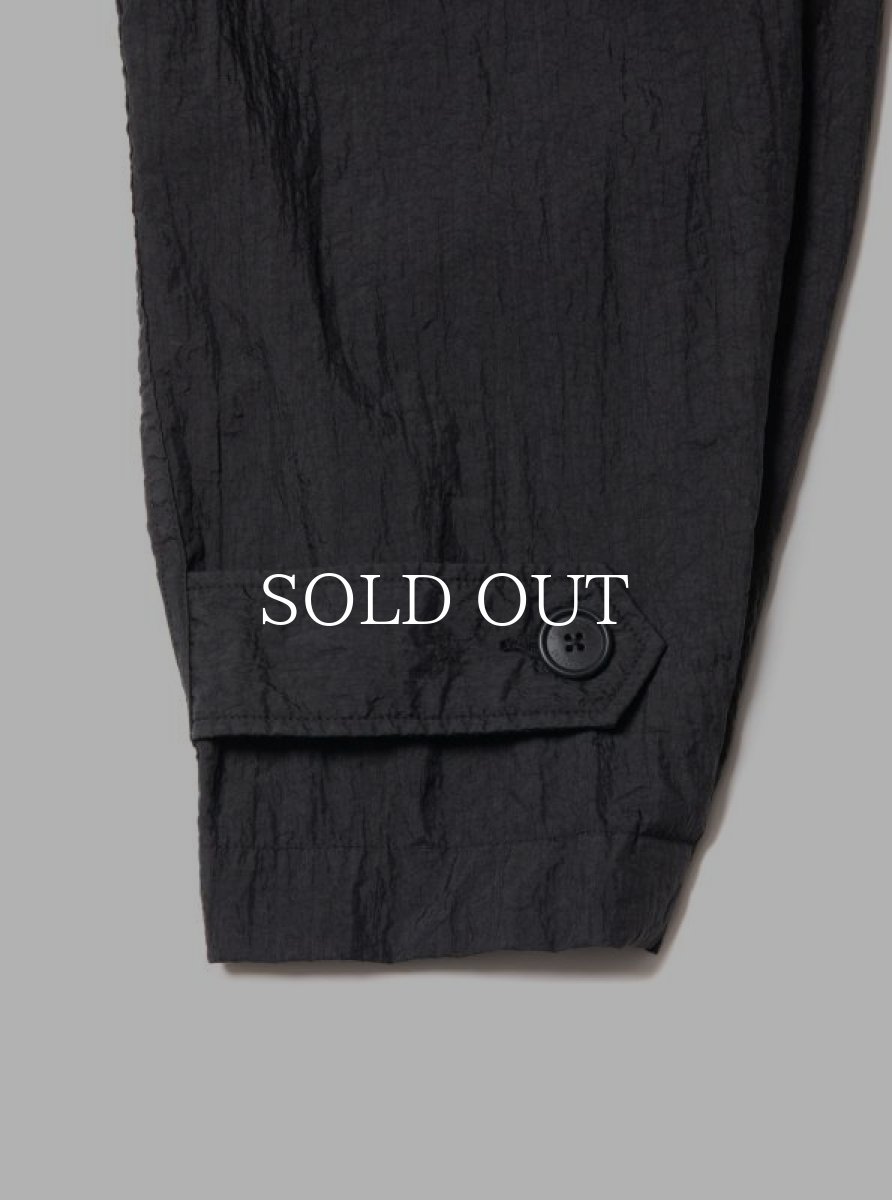 画像4: COOTIE   Shrink Nylon Bal Collar Coat (Black) (4)