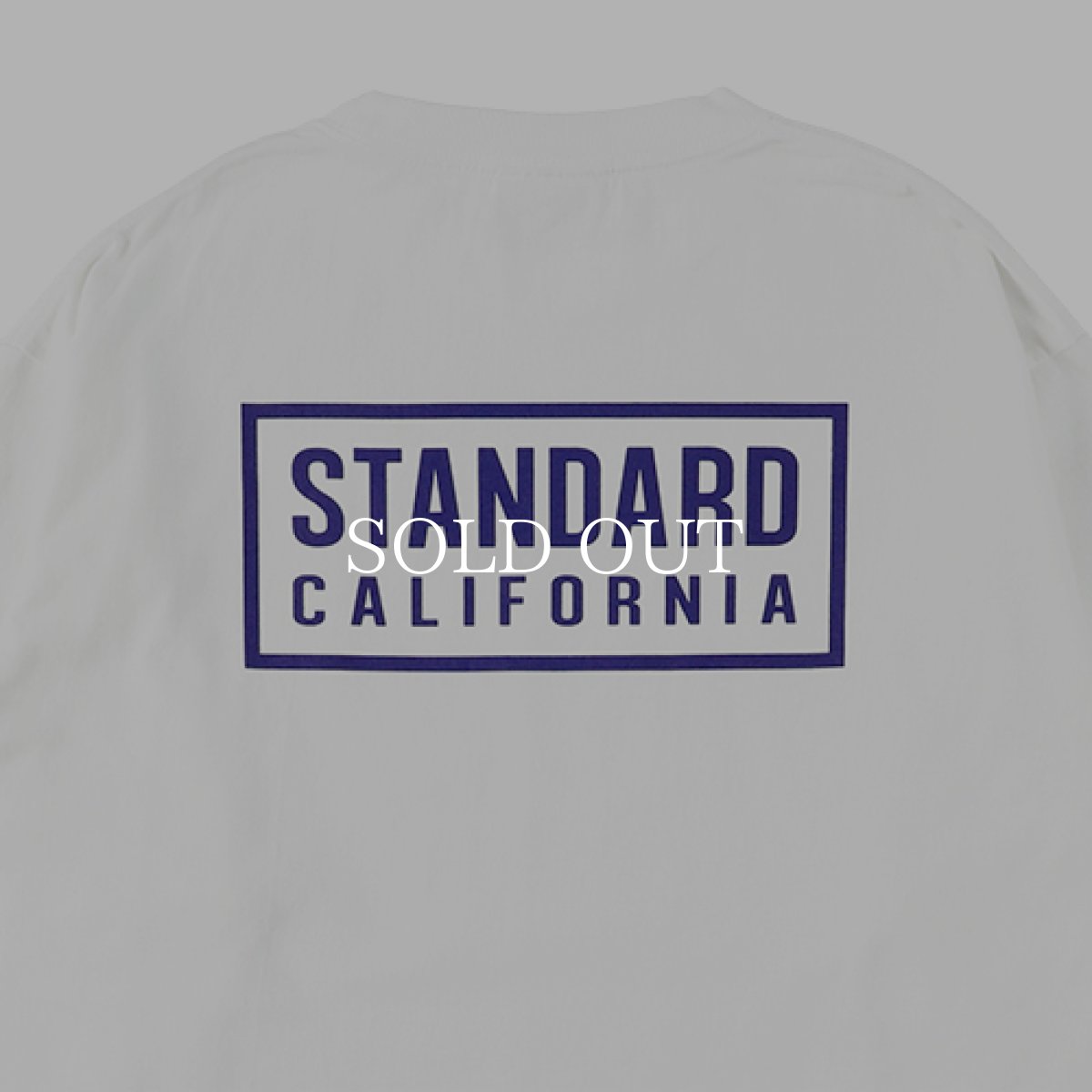 画像5: STANDARD CALIFORNIA  SD Heavyweight Box Logo Long Sleeve T (White) (5)