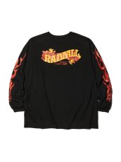 画像2: RADIALL  LO-N-SLO - CREW NECK T-SHIRT L/S (Black) (2)