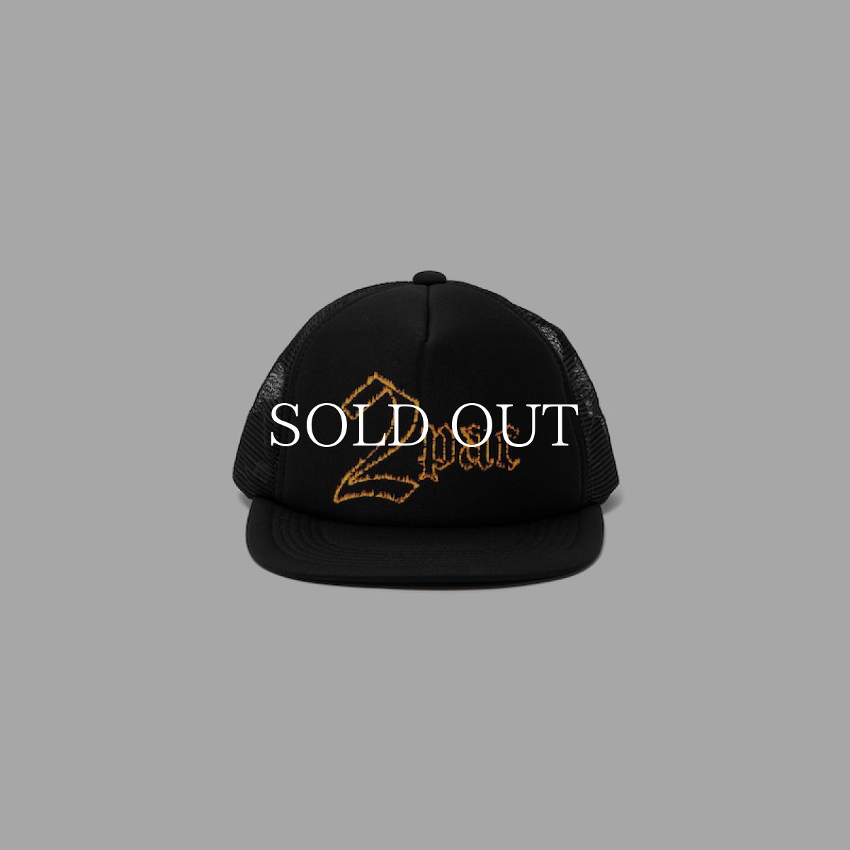 画像1: APPLEBUM  "Fire Logo" Mesh Cap (Black) (1)