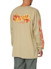 画像7: RADIALL  LO-N-SLO - CREW NECK T-SHIRT L/S (Khaki) (7)