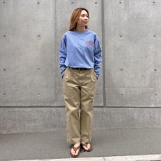 画像2: STANDARD CALIFORNIA  SD Heavyweight Box Logo Long Sleeve T (Blue) (2)