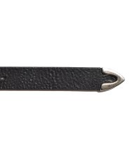 画像3: MINEDENIM  Leather Western Belt (BLK) (3)