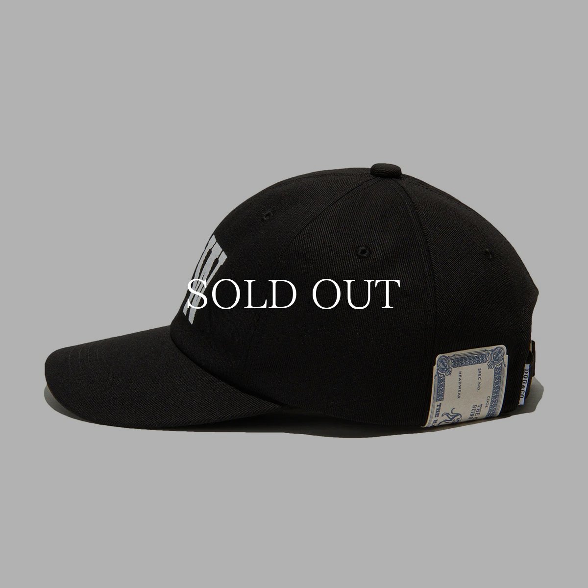 画像3: THE H.W.DOG&CO.  H of W CAP (BLACK) (3)