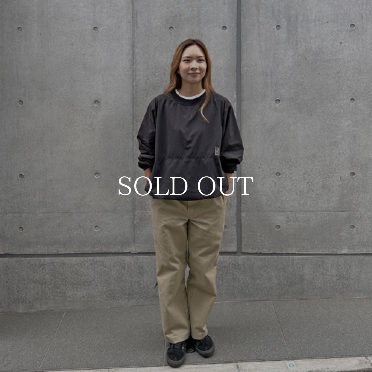 画像2: STANDARD CALIFORNIA  SD Cordura Stretch Utility Pullover Shirt (Black) (2)