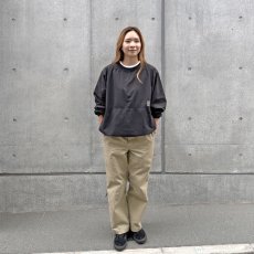 画像2: STANDARD CALIFORNIA  SD Cordura Stretch Utility Pullover Shirt (Black) (2)