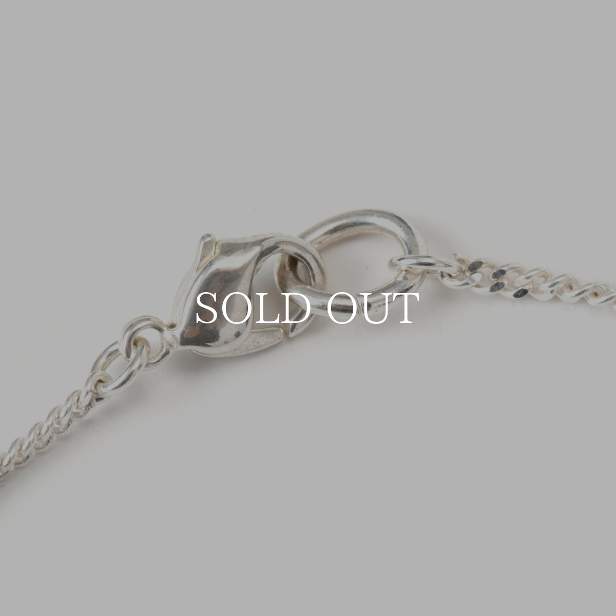 画像4: CALEE  CAL NT LOGO SILVER NECKLACE (4)