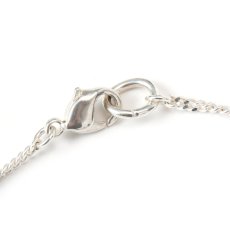 画像4: CALEE  CAL NT LOGO SILVER NECKLACE (Silver) (4)