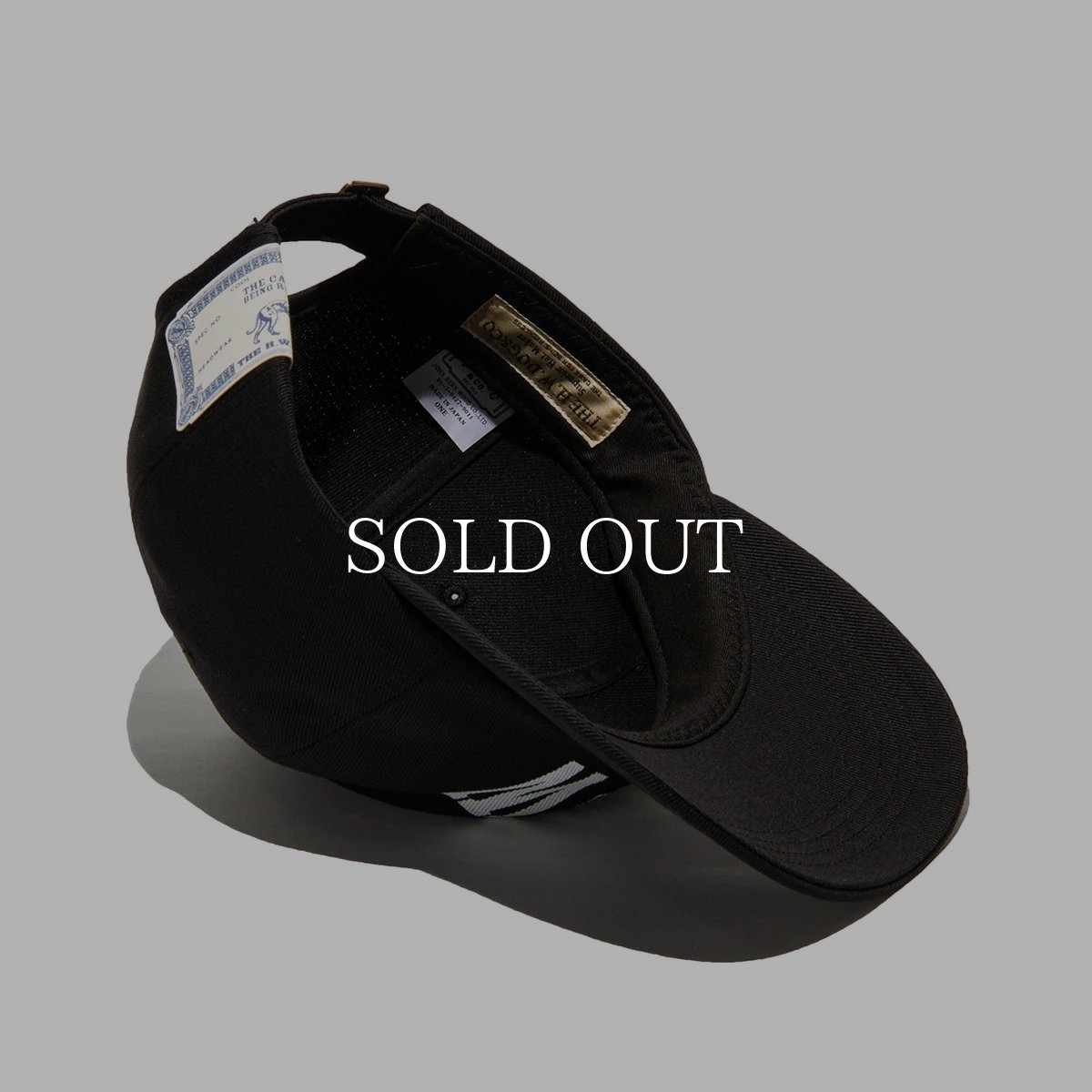 画像6: THE H.W.DOG&CO.  H of W CAP (BLACK) (6)