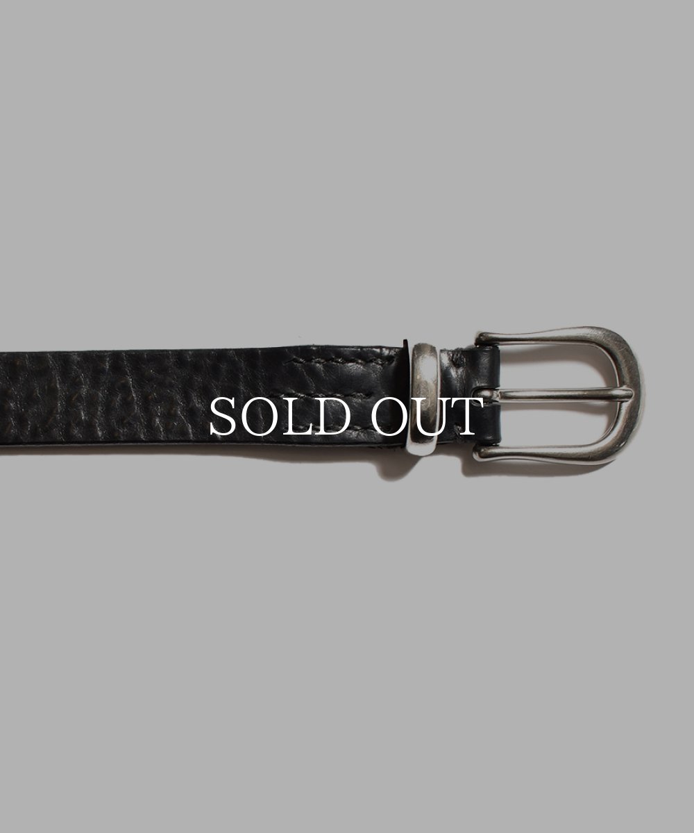 画像4: MINEDENIM  Leather Western Belt (BLK) (4)