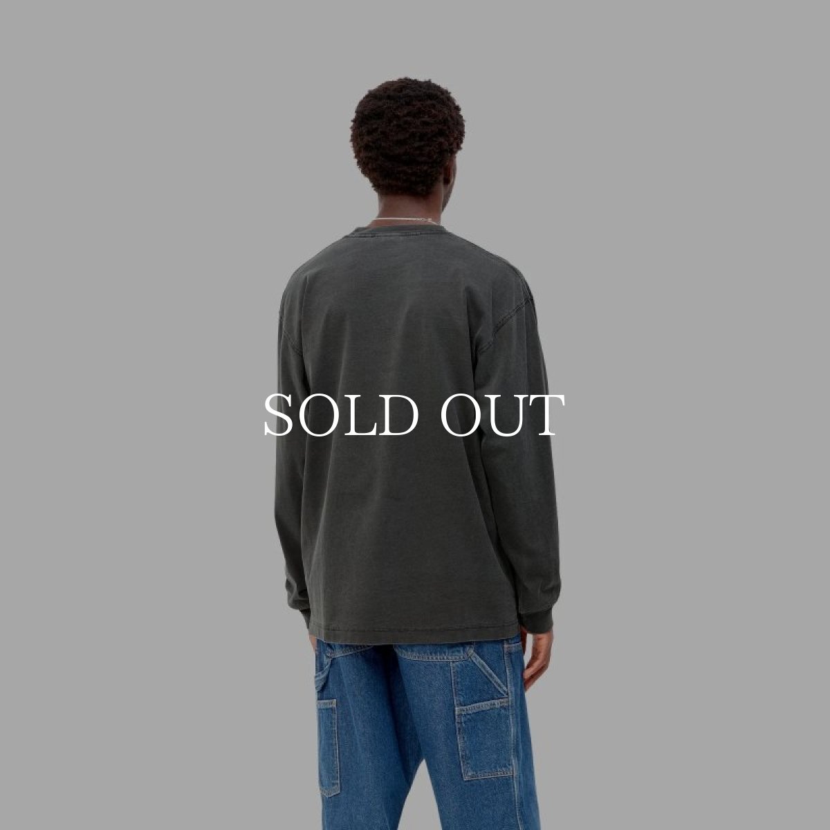 画像3: CARHARTT WIP  L/S VISTA T-SHIRT (Vulcan garment dyed) (3)