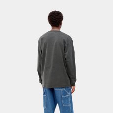 画像3: CARHARTT WIP  L/S VISTA T-SHIRT (Vulcan garment dyed) (3)