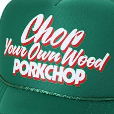 画像3: PORKCHOP GARAGE SUPPLY  CHOP YOUR OWN WOOD CAP (KELLY GREEN) (3)