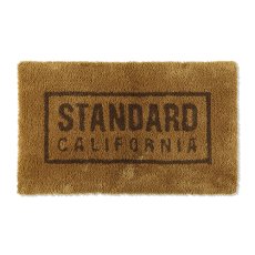 画像1: STANDARD CALIFORNIA  SD Box Logo Rug (Beige) (1)